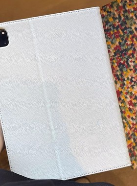 INS韩系白色ipad a16/2024pro11/11代/air7保护壳书本式13英寸翻盖mini6第8代10.2平板支架保护套迷你7软壳