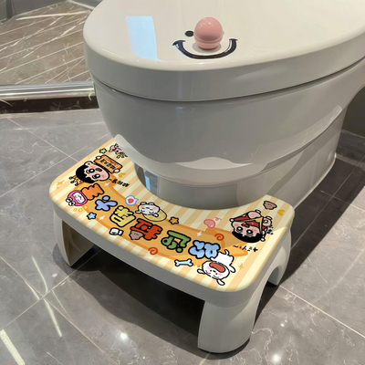 蜡笔小新马桶蹲便器垫脚凳家用加厚蹲坑助力神器厕所卫生间儿童凳