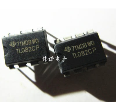 TL082 TL082CP TL082CN 直插 双运算放大器 JFET DIP-8