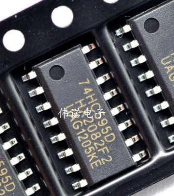 74HC595 74HC595D 贴片SOP16 8位串行寄存器 进口