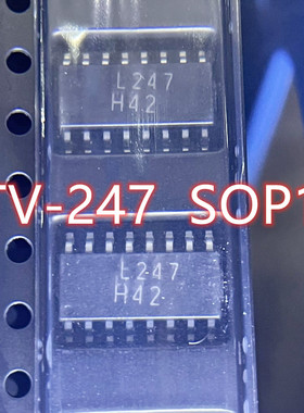 贴片 LTV-247 SOP16 L247 四路晶体管光耦隔离器 LTV247