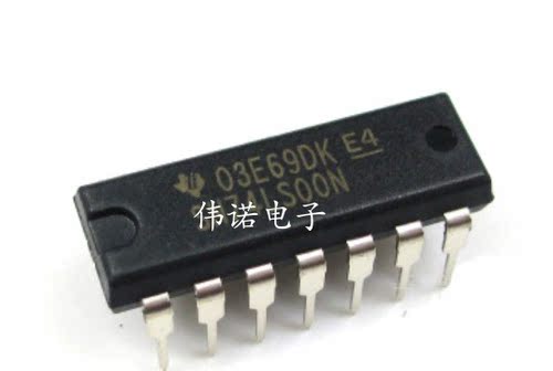 SN74LS00N HD74LS00P 74LS00 直插DIP-14 2输入端四与非门 可直拍