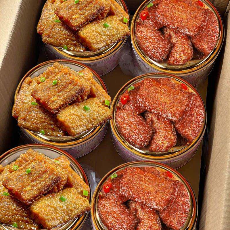 五香带鱼罐头下饭酒菜香辣味海鲜熟食即食鱼肉咸菜罐装100g