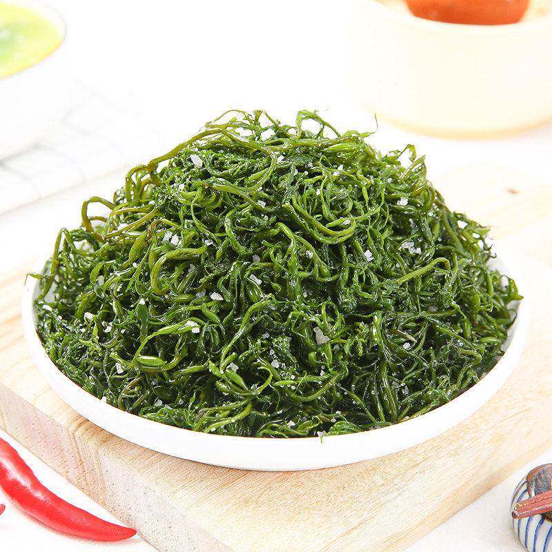 新鲜盐渍鞭炮笋长寿菜马尾藻羊栖菜海草海藻凉拌火锅食材小包装
