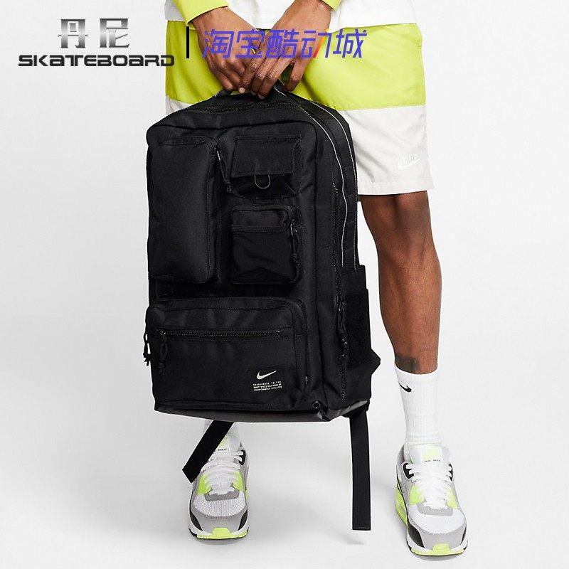 Nike 耐克运动休闲户外机能大容量气垫双肩背包电脑包书包 CK2656