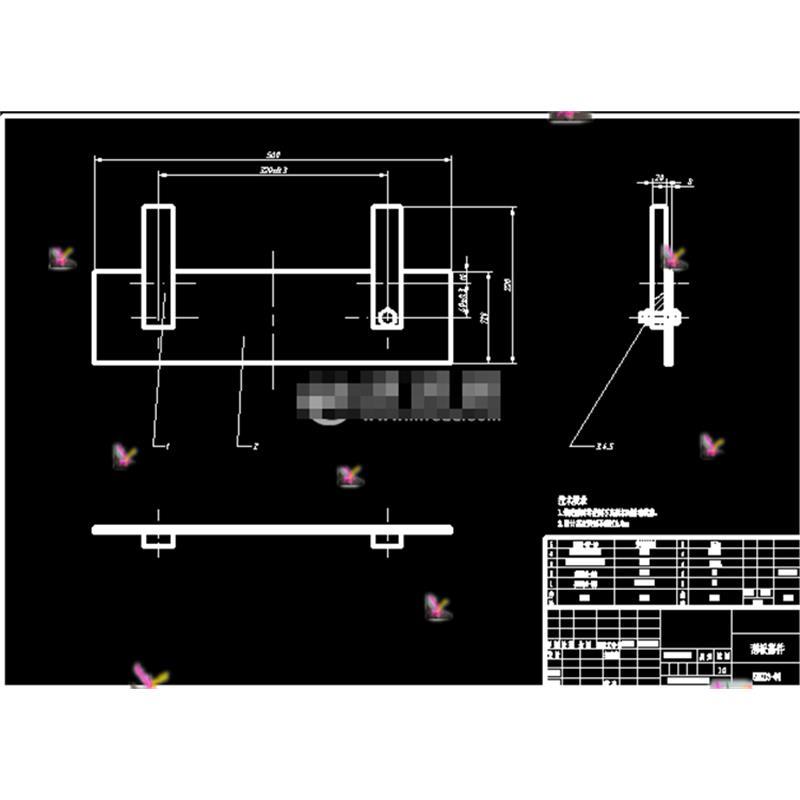 核桃去壳机的设计CAD图纸 装配图 料斗零件图 等