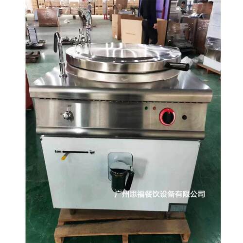 立式AXI电加热蒸炉汽夹层锅大层量出口商用不锈容钢夹专用大型熬