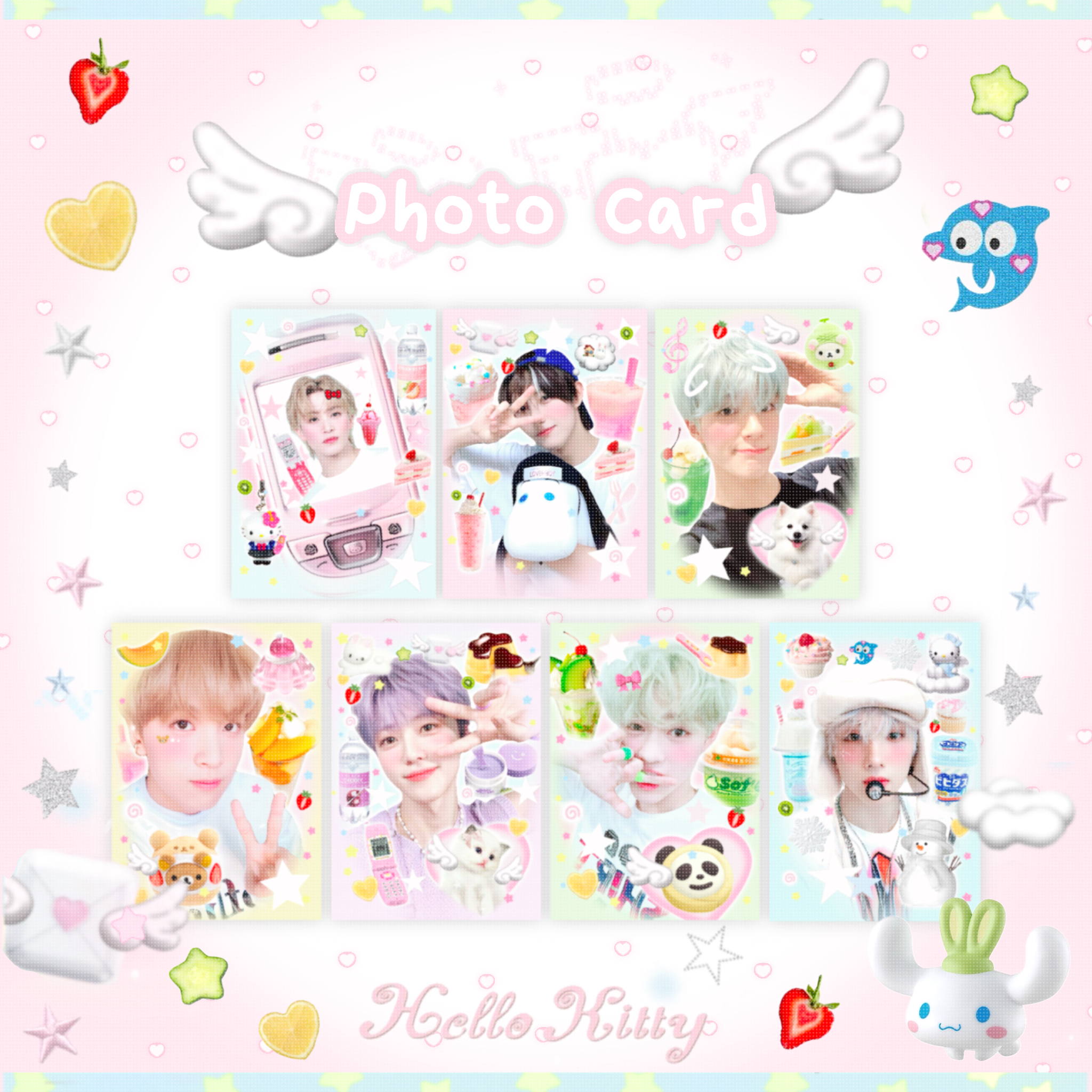 N to world原创nctdream小卡nctdream自印小卡地租自印小卡card