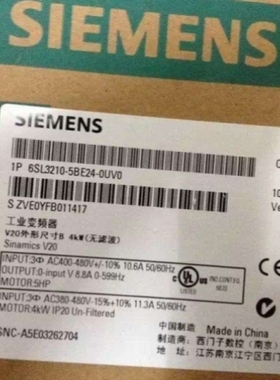 【议价】6RA80625-西6DV620AA0 24KW直-流调速器门子6RA8025-DV62