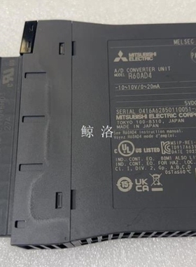 【议价】议价三菱PLC模块R60AD4 R60AD4 未使用没有