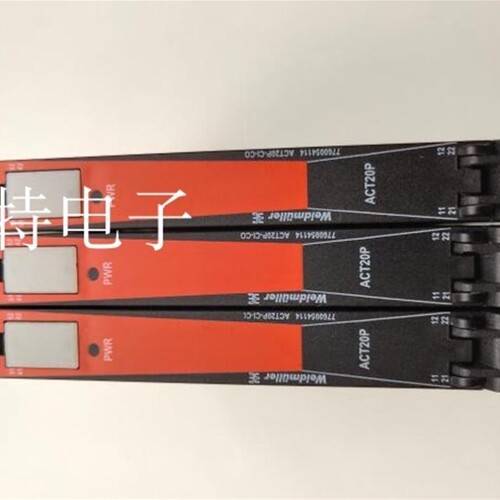 【议价】A003*正品魏德米勒继电器ACT20P-2CI-2CO-12信号隔离器77