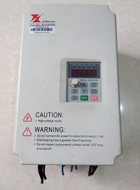 【议价】A117* 变频器 3PH 380V 50/60HZ 3.7KW 8.5A FULING INVE