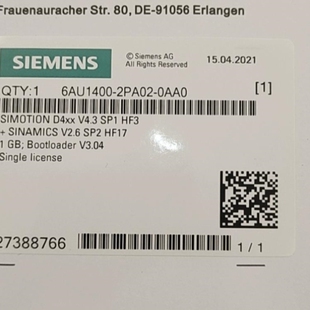 CF卡6AU1400 2PA02 ZZ=M43 议价 ZZ=M00 ZZ=M44 正品 0AA0