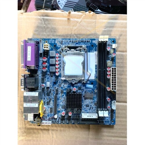 【议价】南京杰微 ITX-H81X12A工控机主板 主板 功能正 - 封面
