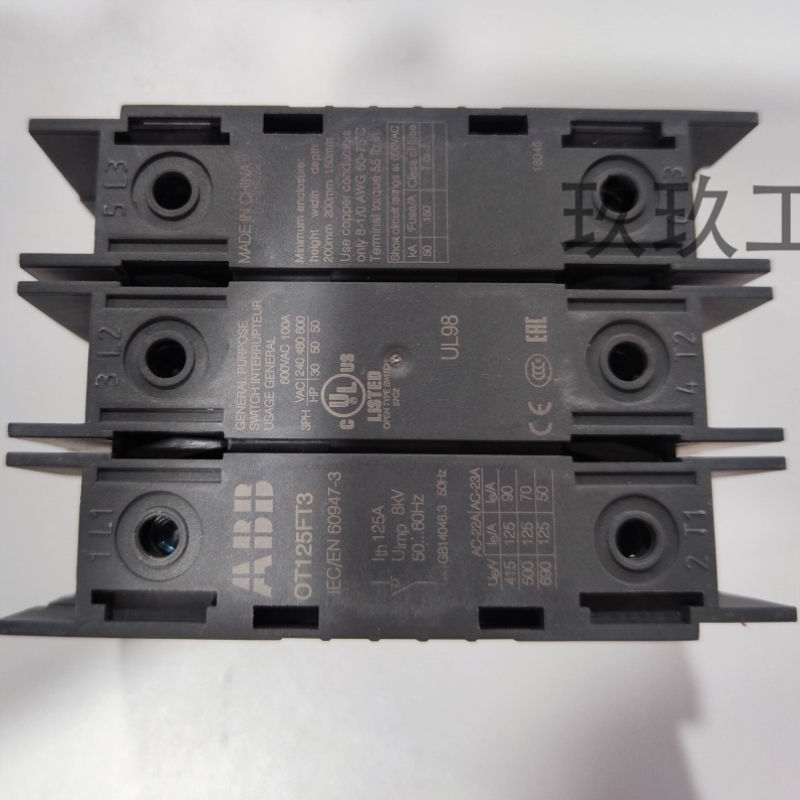 【议价】ABB OT125FT3 断开开关