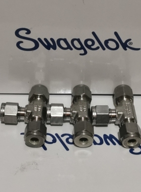 【议价】SwageⅠok 世伟洛克SS-400-3 三通 1/4卡套