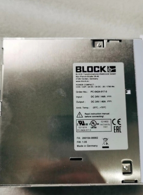 【议价】BLOCKP R230/24-5 PSR2S30/24-5变压器替代型号P-C0124-0