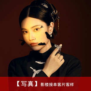 2026年影楼写真照新样片室内青春少女旗袍写真摄影客片样照113