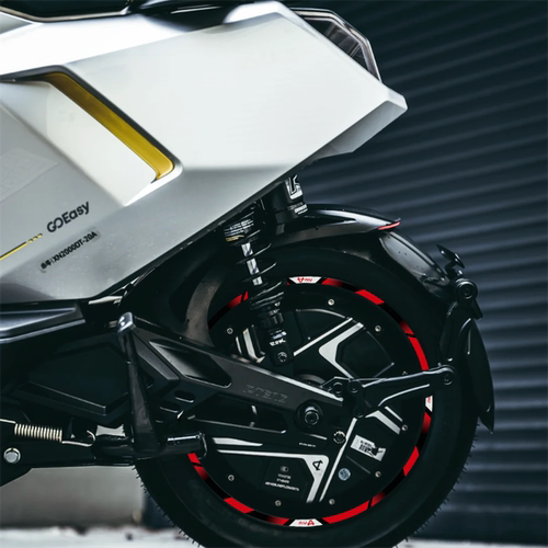 适用于小牛FX/Fxt轮毂专用反光贴纸改装R星划痕遮挡配件拉花防水