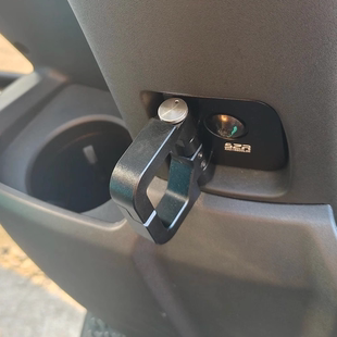 适用于豪爵ADX125摩托车挂钩大灯改装灯膜车头拉花装饰夜光眼