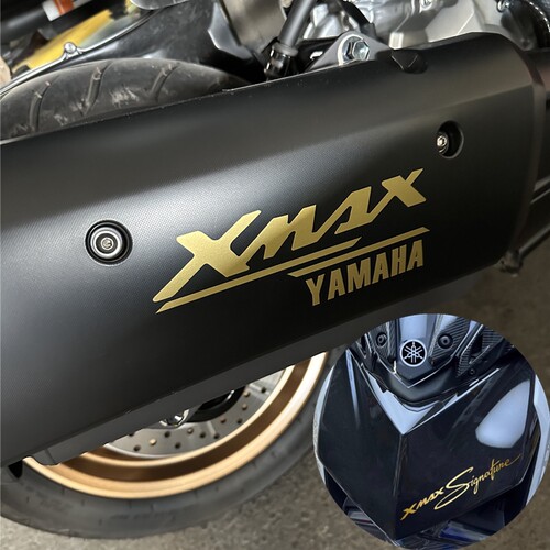 适用于XMAX300排气管隔热板贴纸