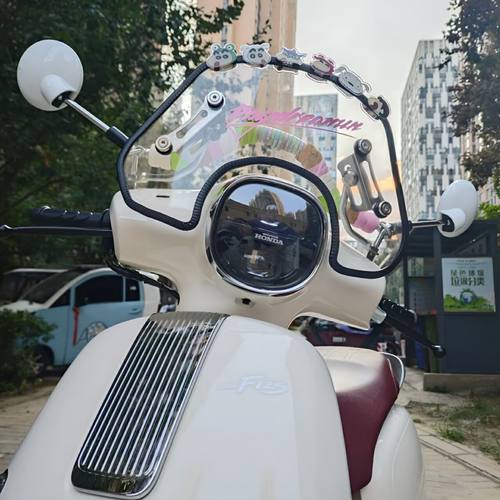 适用本田于NWF125风挡改装挡风板