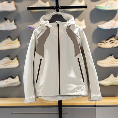 李宁防护珑壳女夹克防风泼水保暖