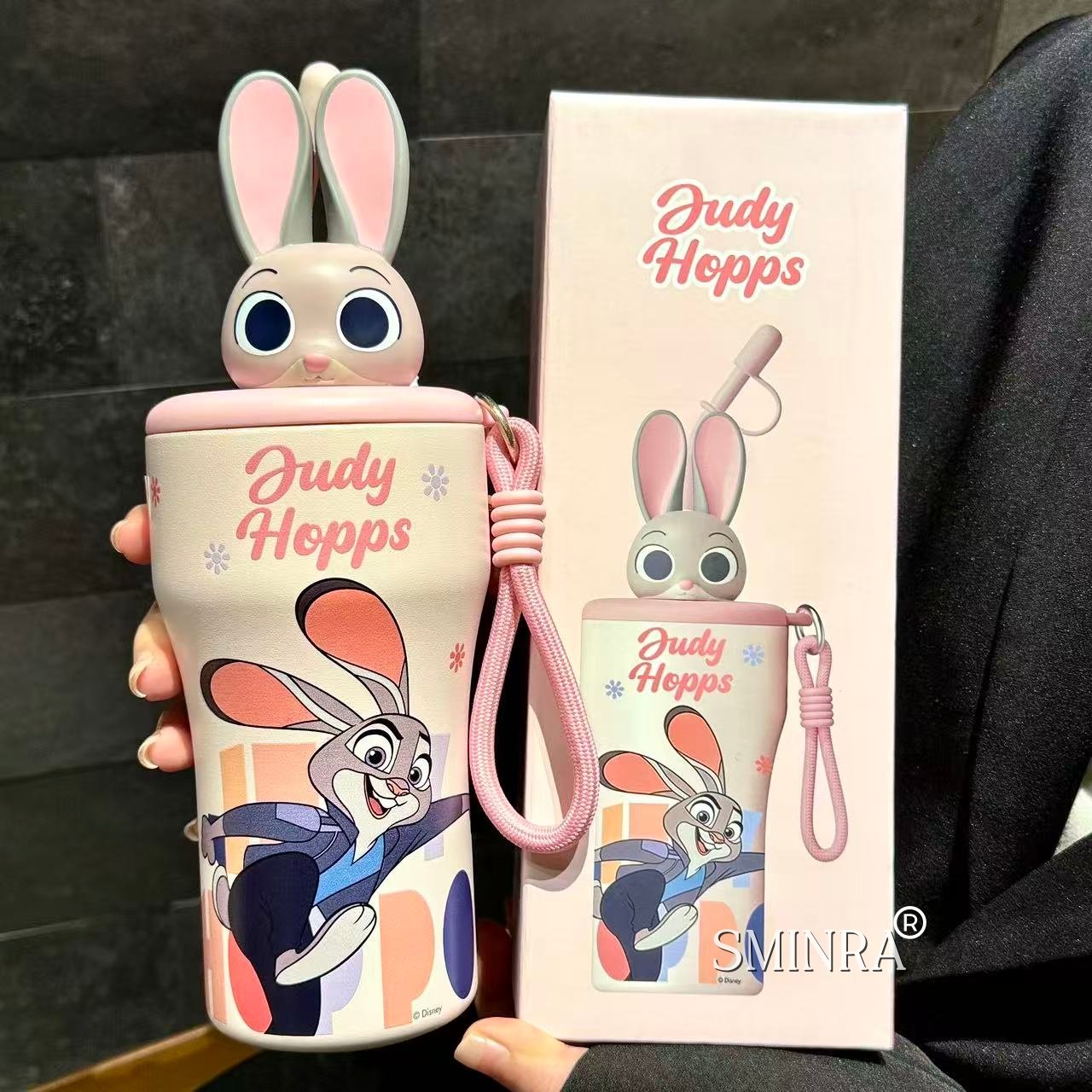 疯狂动物城朱迪尼克保温杯大容量便携吸管杯高颜值新年送礼物水杯,餐饮具,保冷/保温杯,淘宝优惠券,粉丝福利购,淘宝优惠卷