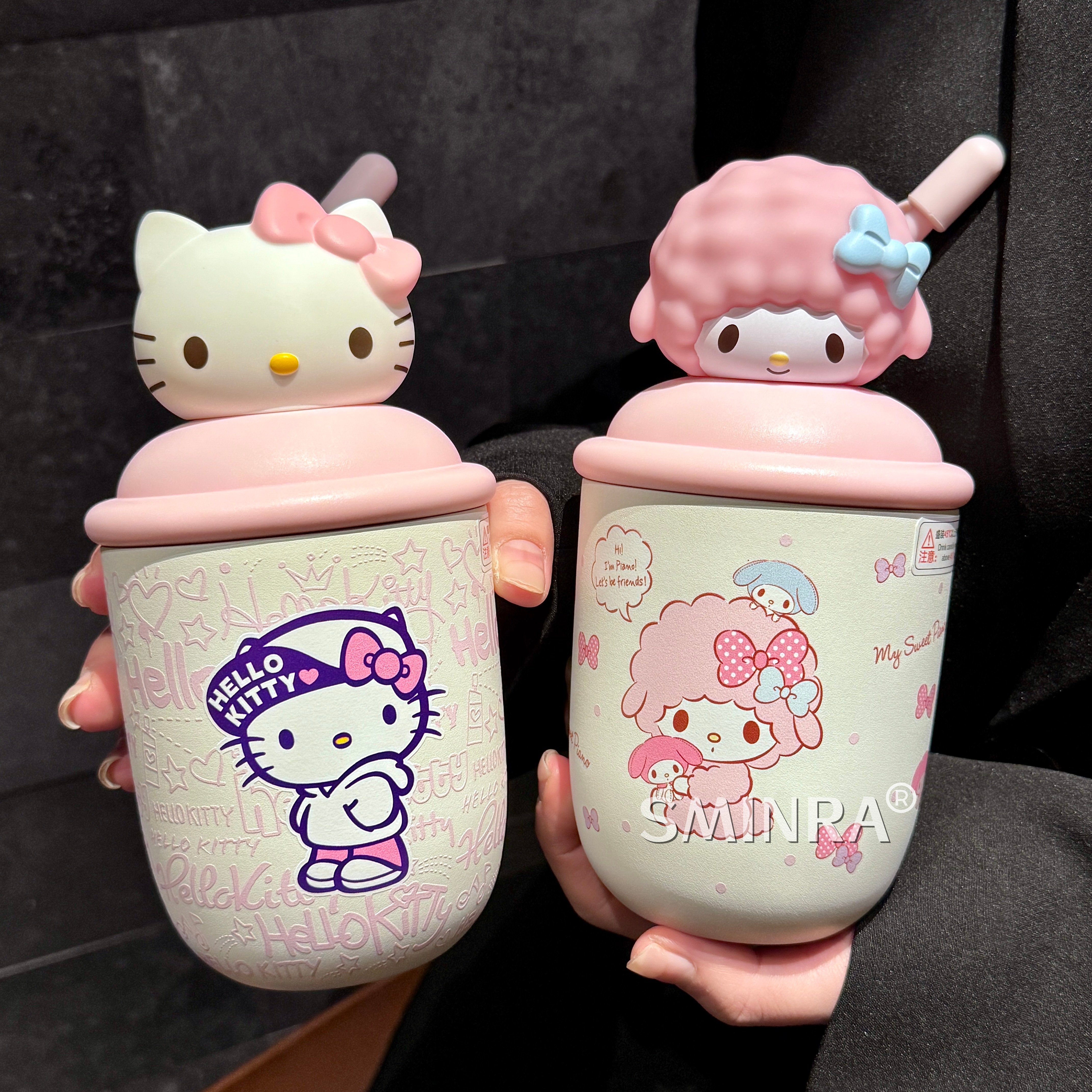 三丽鸥凯蒂猫保温杯女高颜值新款可爱吸管杯小巧便携水杯奶茶杯子,餐饮具,保冷/保温杯,淘宝优惠券,粉丝福利购,淘宝优惠卷