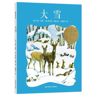 大雪硬壳精装绘本图画书耕林童书馆凯迪克金奖作品3岁以上亲子共读正版书籍