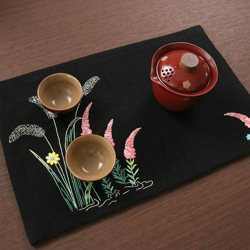 羽穗茶席DIY材料包加厚亚麻