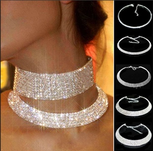 chain Collarbone ожерелье 18女项链锁骨链项圈necklace