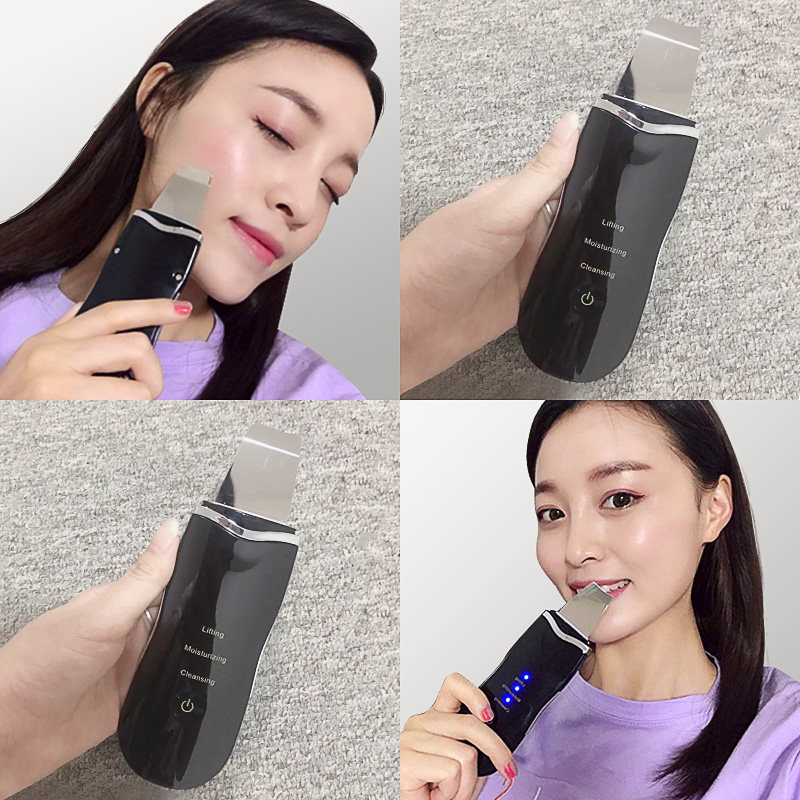 黑头铲超声波洁面仪毛孔清洁器铲皮机美容仪家用除脸部刮粉刺神器