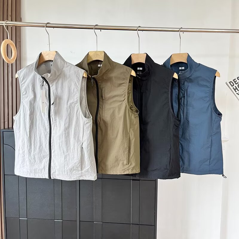 防风背心休闲马甲男装女装