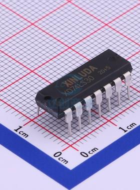 逻辑门 XD74LS30 DIP-14 XINLUDA(信路达)