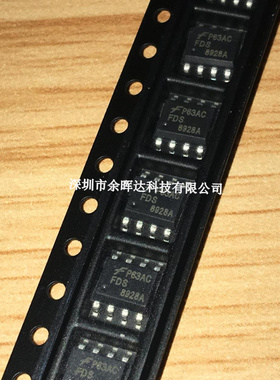 全新FDS8928A FAIRCH SOP-8电流6.5A 7A电压30V N+P沟道场效应管