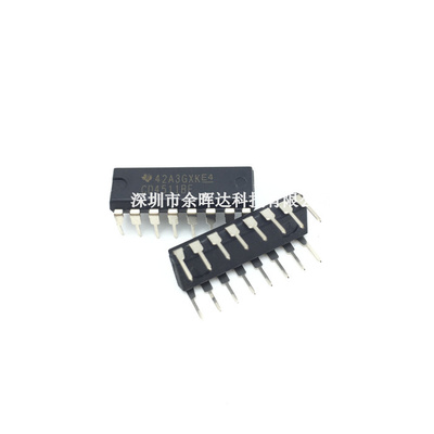 直插 CD4511BE CD4511 HEF4511BP DIP-16 锁存解码器驱动器 全新