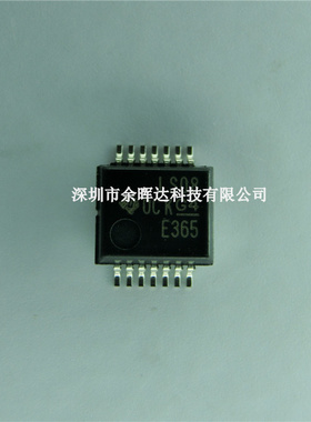 SN74LS08DBR SSOP-14 丝印LS08 四双输入正门和门 全新原装