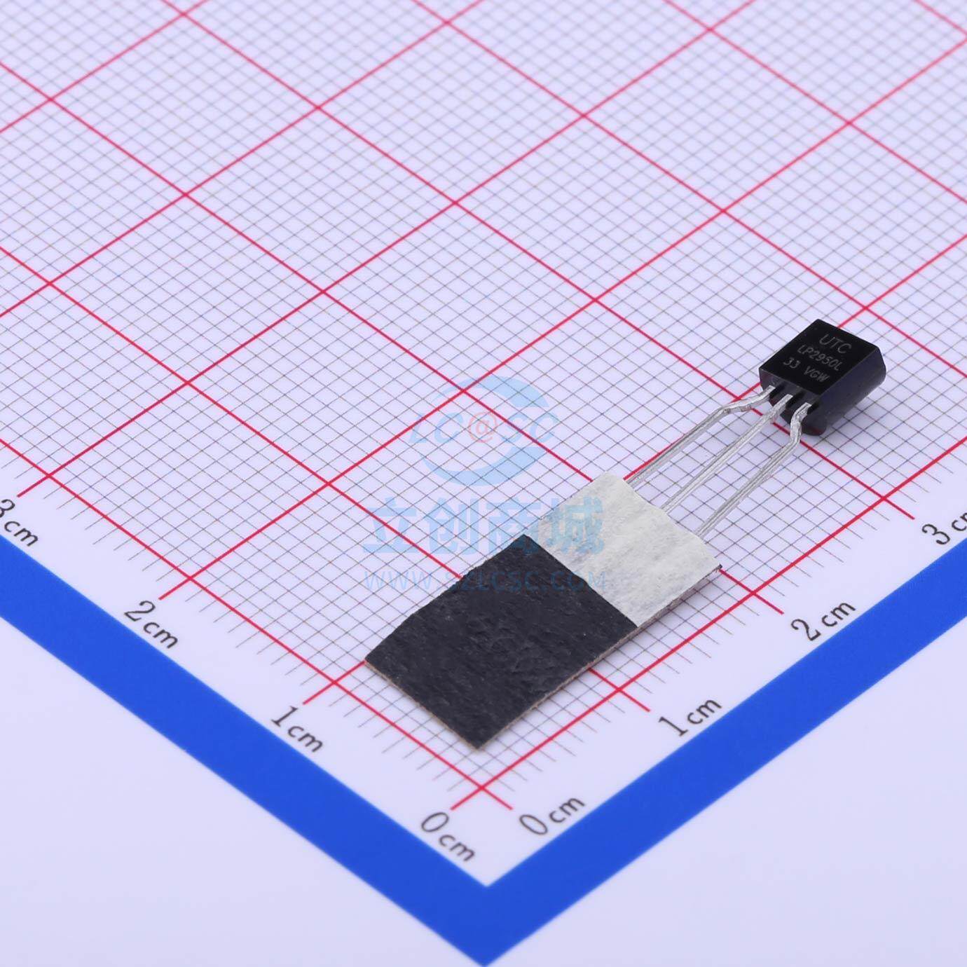 线性稳压器(LDO) LP2950L-33-T92-B TO-92(TO-92-3) UTC(友顺)