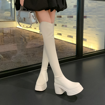 柯珂依尔过膝瘦瘦靴骑士靴