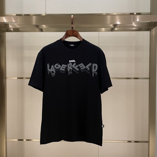 男士 新款 LAGERFELD卡尔拉格斐26夏季 短袖 T恤正品 老佛爷阔版 KARL