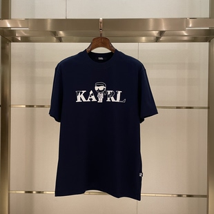 男士 新款 LAGERFELD卡尔拉格斐26夏季 短袖 T恤正品 老佛爷阔版 KARL