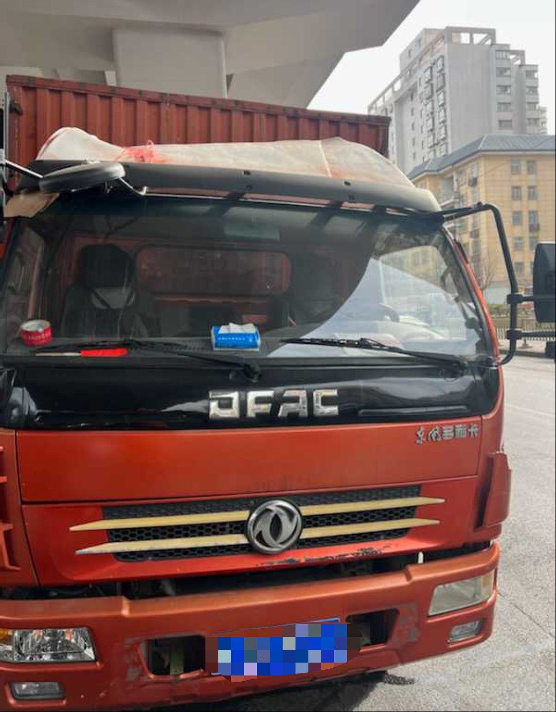 东风汽车轻卡货车多利卡福瑞卡D6D7驾驶室导流罩顺