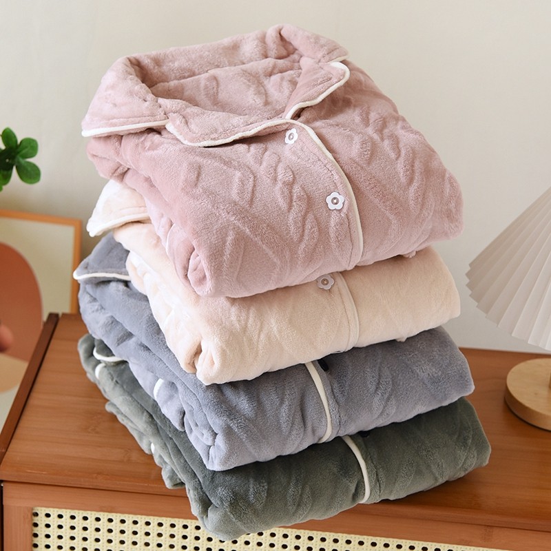 冬季情侣睡衣女加厚法兰绒保暖珊瑚绒男款加绒长袖长裤家居服套装,女士内衣/男士内衣/家居服,睡衣/家居服套装,淘宝优惠券,粉丝福利购,淘宝优惠卷