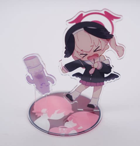 【现货直发】蔚蓝档案同人下江小春15cm旋转立牌