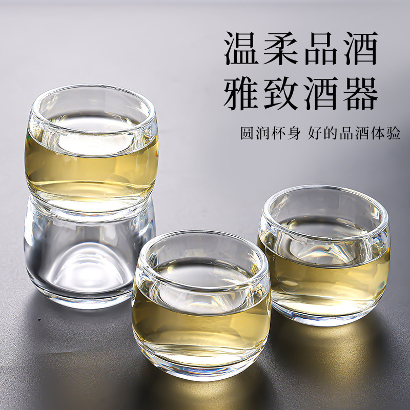 耐热玻璃杯纯天然玻璃茶杯不烫手养生无铅中式茶杯个人专用加厚杯