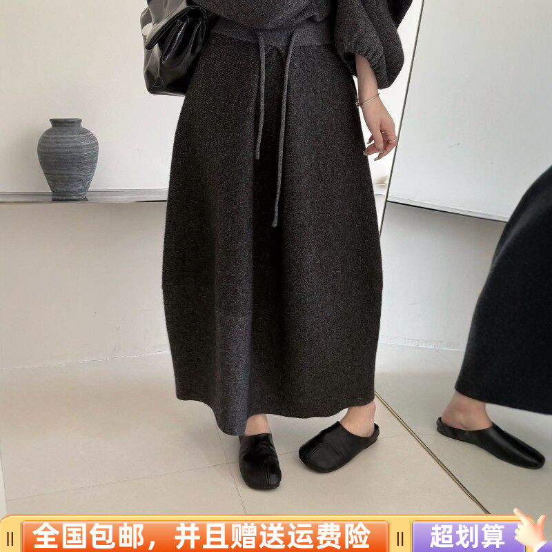 韩版加厚宽松型休闲新款高腰拼接