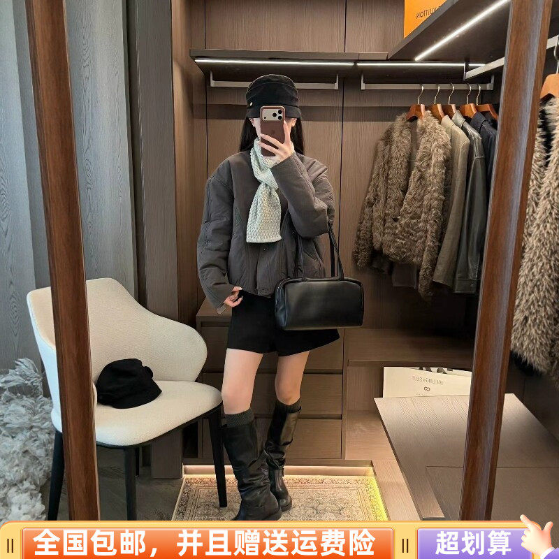 2026冬季韩版加厚棒球棉衣女