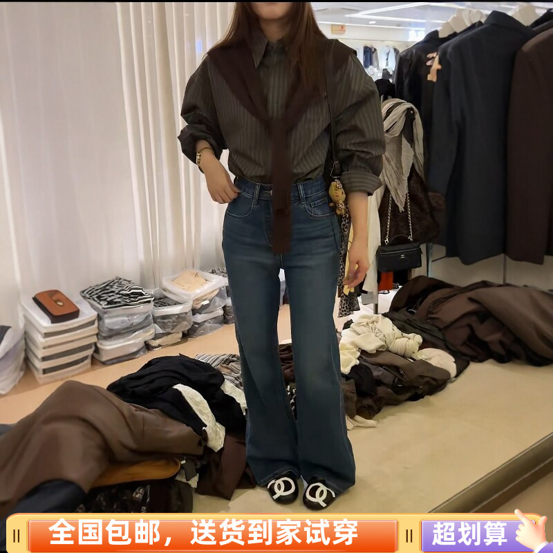 秋季新款立领荷叶边宽松衬衫女