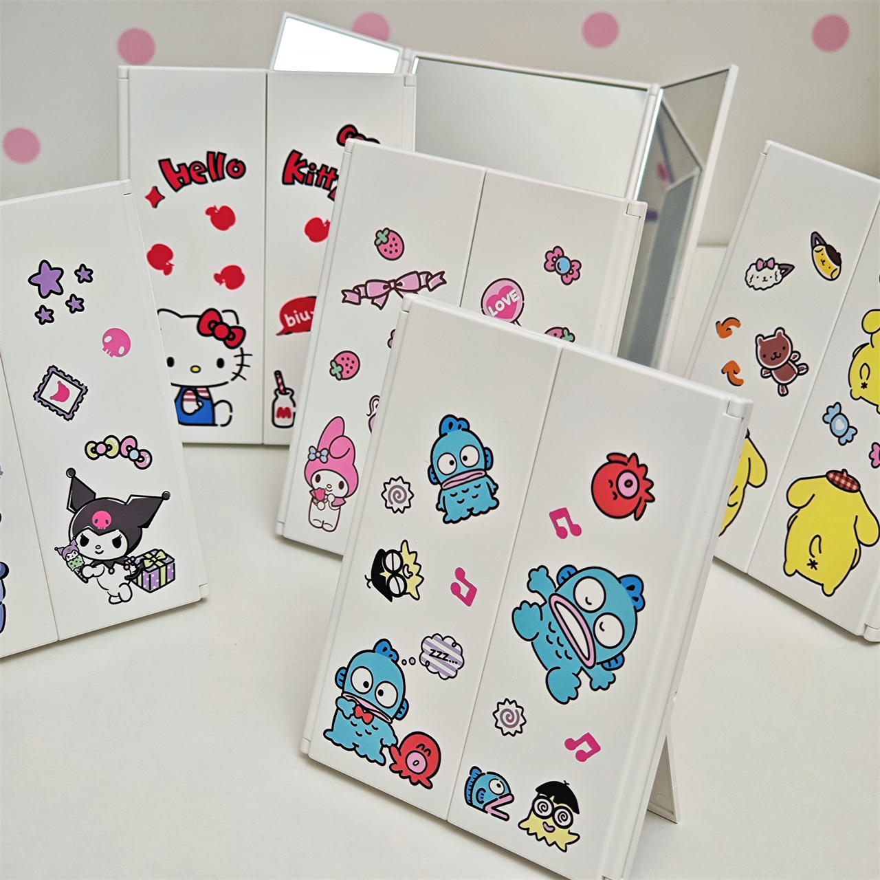 美乐蒂梳妆镜库洛米化妆镜